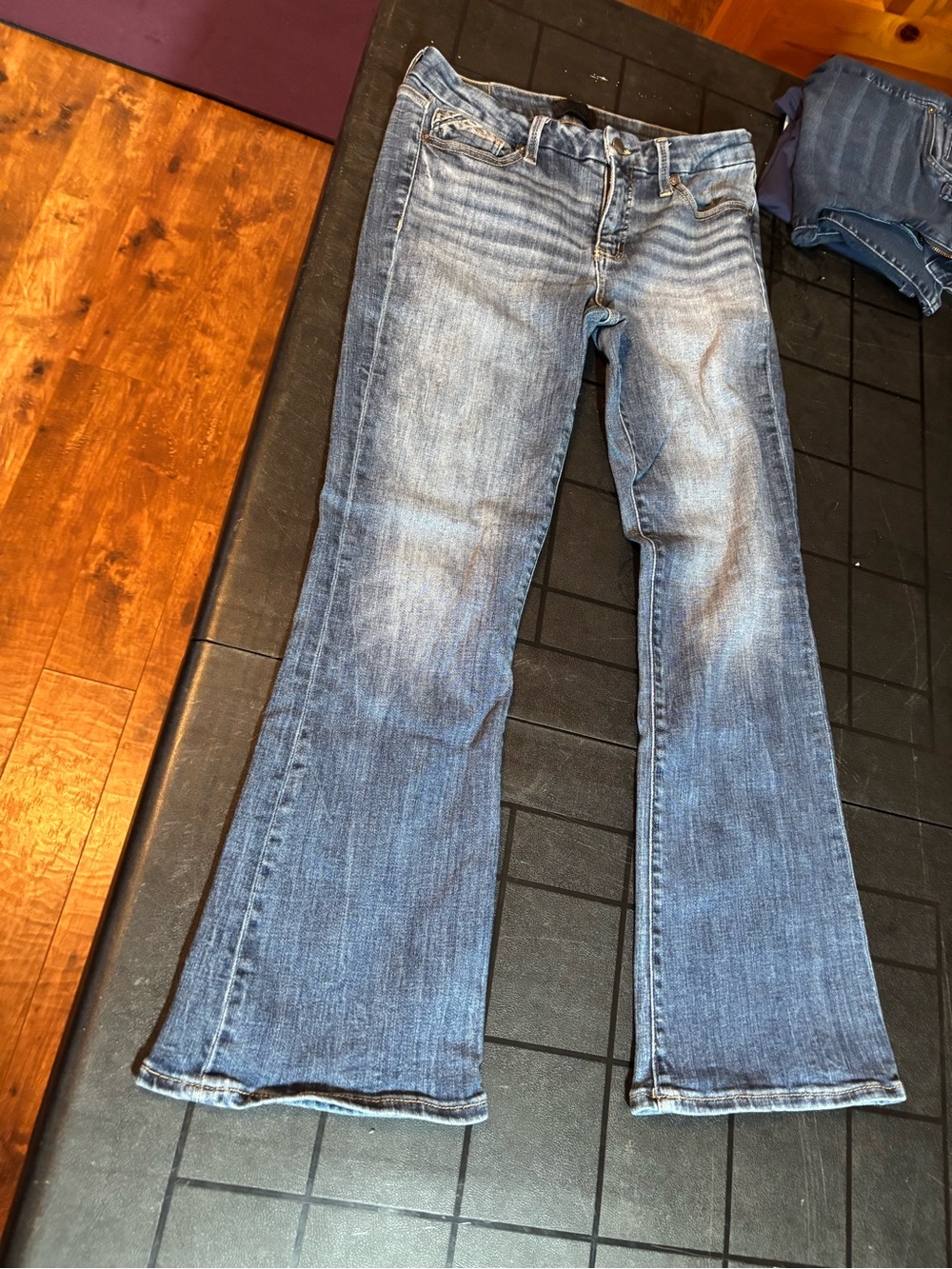 Buckle Black Bootcut Jeans
